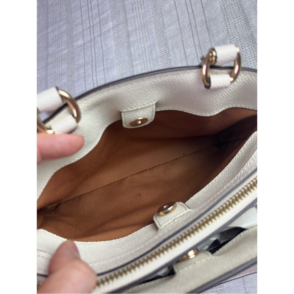 COACH Mini Lillie Carryall (Chalk) - Picture 13 of 16